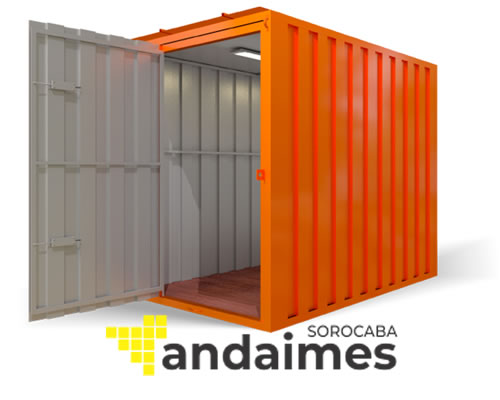 Locação de Container para obras: Andaimes Sorocaba